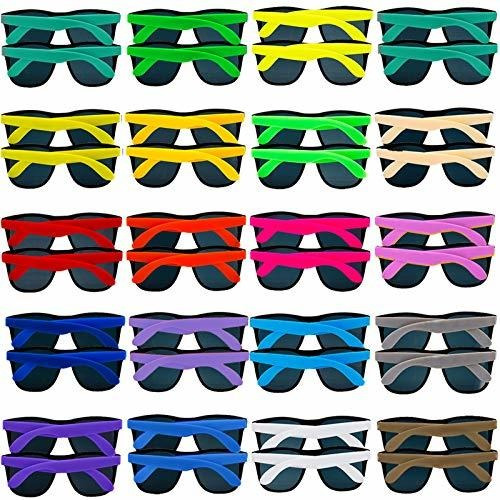 Nasidear 36 Unidades De Gafas De Sol De Nen De 18 Colores P