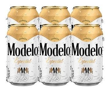 Cerveza Clara Modelo Especial Lata 6 Pack 355 Ml | MercadoLibre