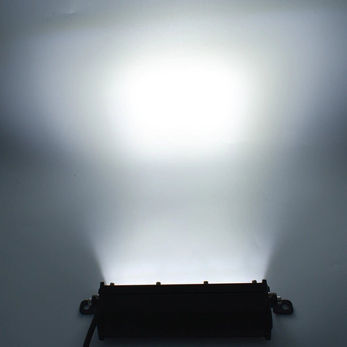 Imagen 6 de 10 de Par Exploradora Barra 20 Led Lineal 6000 Lm Moto Carro 4x4