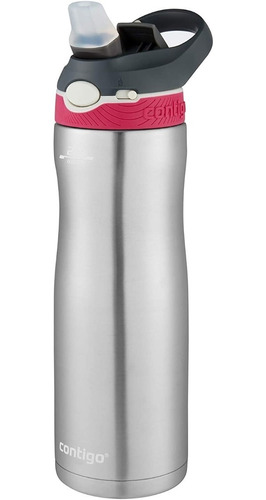 Garrafa Térmica Inox Ashland Chill Rosa Berry 591 Ml Contigo