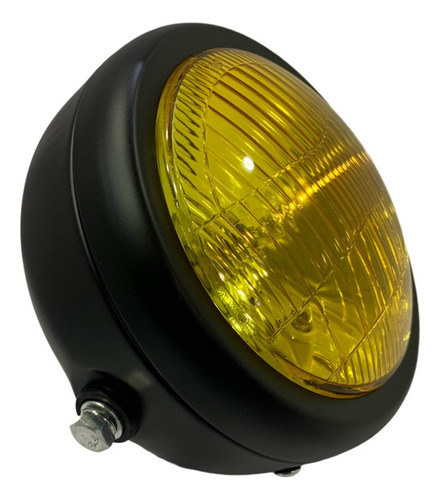 Foco Redondo Universal Luz Amarillo