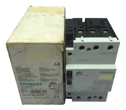Siemens 3vu1600-1mj00 Interruptor De Seguridad