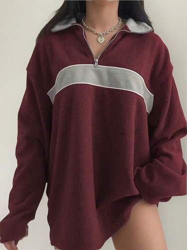 Sudadera Con Capucha Y Estampado De Rayas