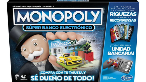 Juego De Mesa Monopoly Banco Electrónico