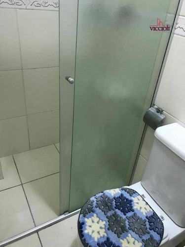 Apartamento Com 1 Dormitório À Venda, 38 M² Por R$ 205.000,00 - Boqueirão - Praia Grande/sp - Ap2136
