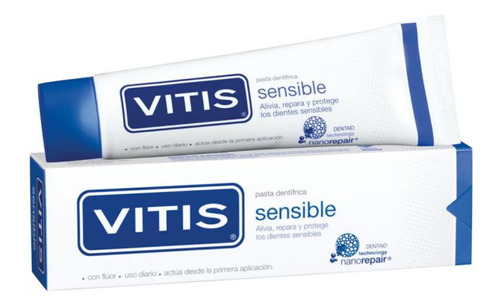 Pasta Dental Vitis® Sensitive X 100 Ml | Repara Y Protege