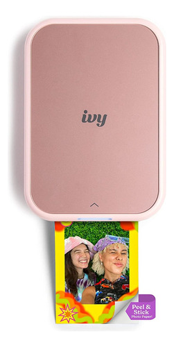 Mini Impresora Fotográfica Canon Ivy Para Smartphone Pink