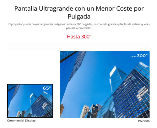 Proyector Viewsonic Pa700s 4500 Lúmenes Svga Color Blanco (Reacondicionado)