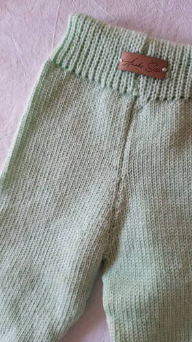 Pantalones Cintura Regulable/tejidos A Máquina-0 A 18 Meses