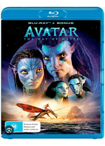 Avatar 2 El Camino Del Agua En Disco Blu-ray Full H D 