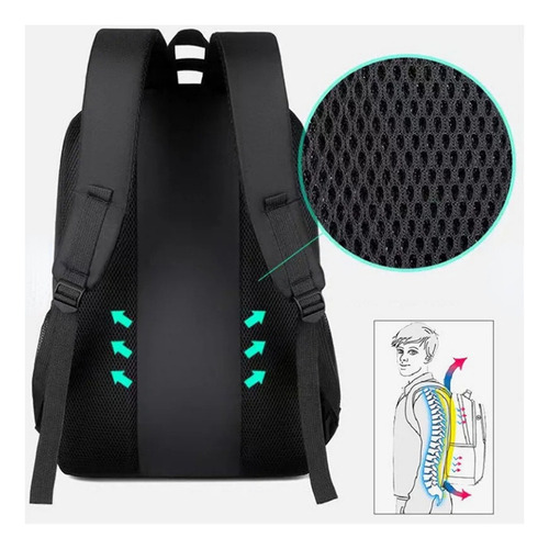 Mochila De Negocios Grande Mochila Para Computadora Portátil