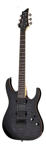 Guitarra eléctrica Schecter Banshee-6 Active de aliso trans black burst con diapasón de ébano