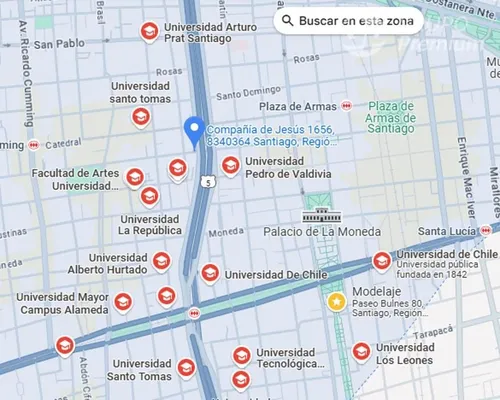Departamento En Venta De 1 Dormitorio En Santiago