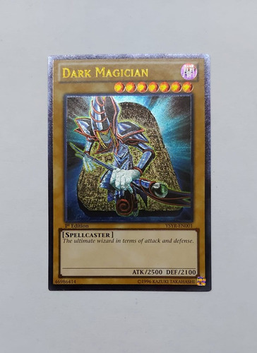 Dark Magician Mago Oscuro Ultimate 1st Yugioh