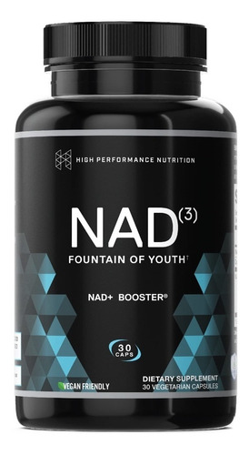 Nad+ Booster (30 Caps) Beneficio Celular Antienvejecimiento