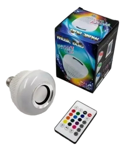 Lampada Bluetooth De Led Caixa De Som