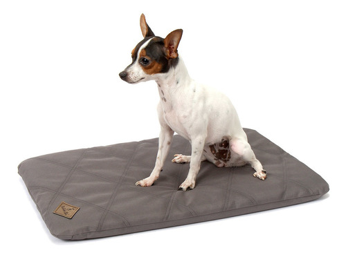 Colchonete Resistente Cinza Bichinho Chic - G