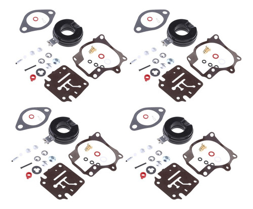 4x Evinrude Outboard Carburetor Kit 1