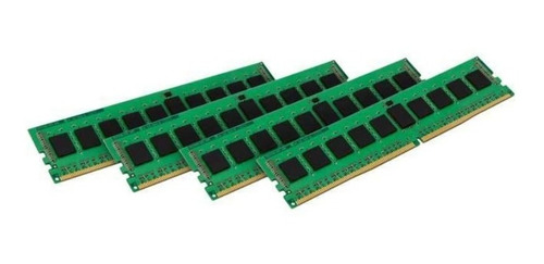 Imagem 2 de 2 de Kit Memória Ram Kingston 16gb (4x4gb) Rdimm 2400mhz Cl17