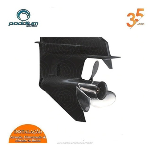 Imagem 5 de 8 de Motor De Popa Yamaha 4t Fl300hp Betx - Poddium Náutica Frete