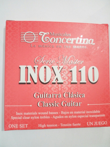 Encordado Concertina Inox 110