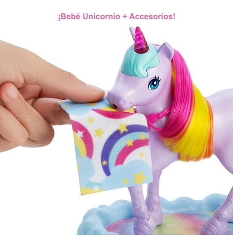 Barbie Dreamtopia Muñeca Y Unicornio