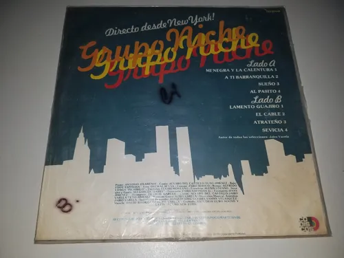Lp Vinilo Disco Grupo Niche Directo Desde New York Salsa (Usado)