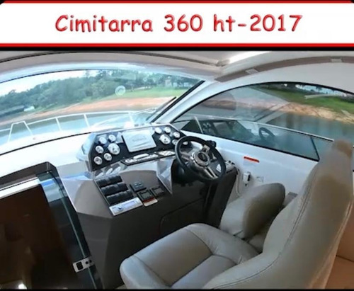 Lancha Cimitarra 36, 360 Ht 2017 Parelha Diesel Joystick