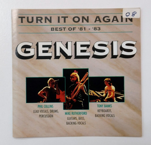 Cd Genesis Turn It On Again Best Of 81 83