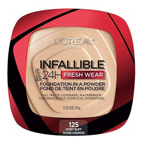 Polvo Facial  L'oreal Paris Infalible Fresh Wear Base En Pol