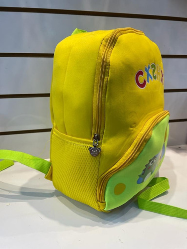 Mochila Infantil Costas Animais Ônibus Com Guia Para Criança