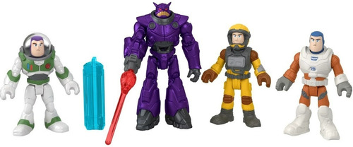 Disney Pixar Lightyear - Buzz Lightyear Imaginext 4 Figuras