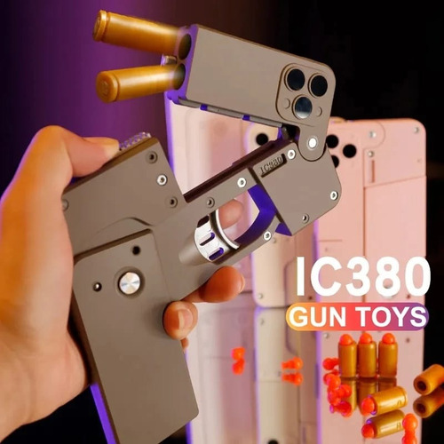 Pistola De Juguete Plegable Como iPhone