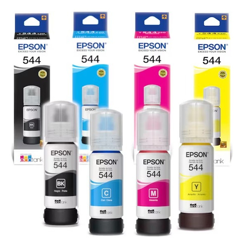 Tintas Originales Epson 544 Colores