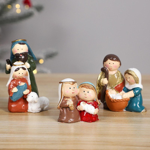 Figura De, Decoración Del Nacimiento De 4x2x4 Cm Estilo E