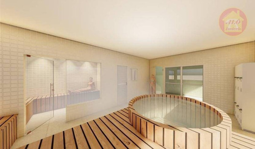Apartamento À Venda, 46 M² Por R$ 227.000,00 - Caiçara - Praia Grande/sp - Ap5119