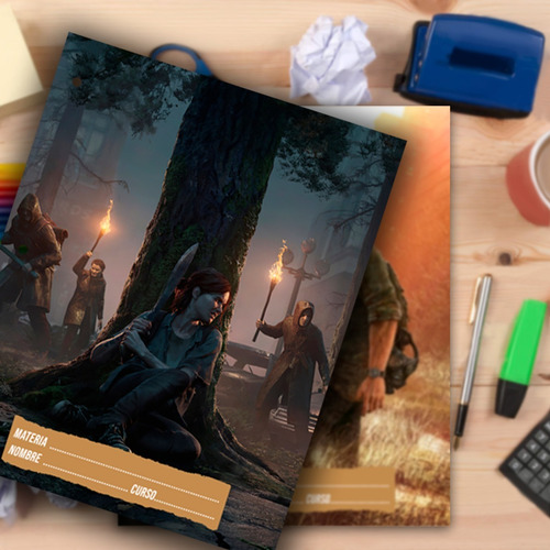 Separadores Caratulas The Last Of Us Imprimible - Hoja N°3