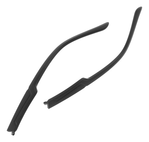 1 Par De Anteojos Negros De Repuesto Con Varillas De 7 Mm