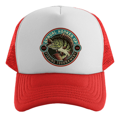 Gorra Trucker Pez Fishing Tournament Estampada