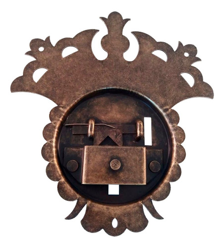 Fechadura Baú Envelhecida Enfeite Rustico Exclusivo R1349