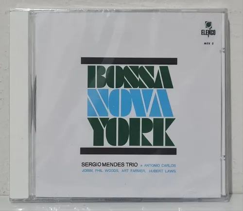 Cd Sérgio Mendes Trio - Bossa Nova York ( Lacrado )
