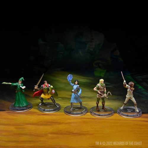 Conjunto De Miniaturas Wizkids D&d Icons Of The Realms Drago