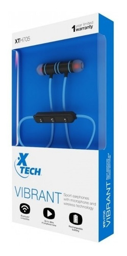 Imagen 2 de 2 de Audifonos Xtech Vibrant Sport Xth-705