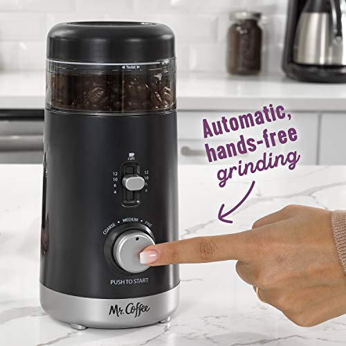 Molinillo De Café Automático Mr. Coffee Con 5 Ajustes Preest