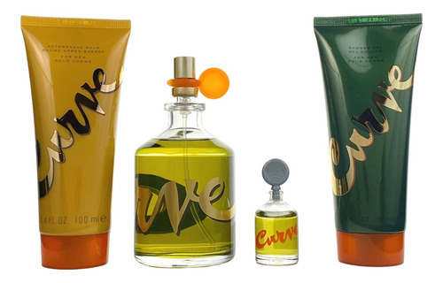 Perfume Curve By Liz Clairborne Set Caballero Original