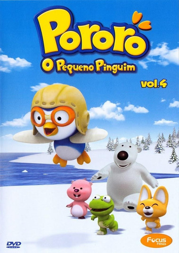 Pororo - O Pequeno Pinguim Vol.4 - Dvd - So-yeong Hong