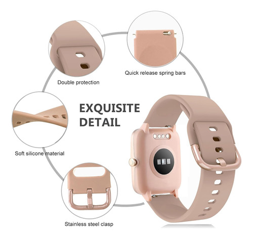Correas Compatibles Con Reloj Inteligente Willful Sw021 Id20
