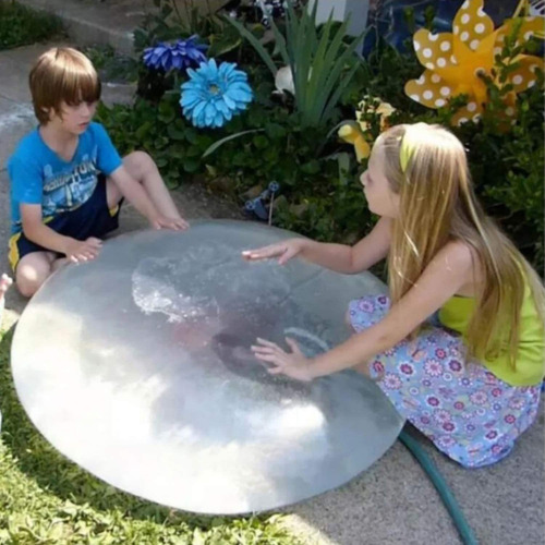 Imagen 4 de 7 de Pelota De Burbujas Llena De Agua Soft Air Para Niños Al