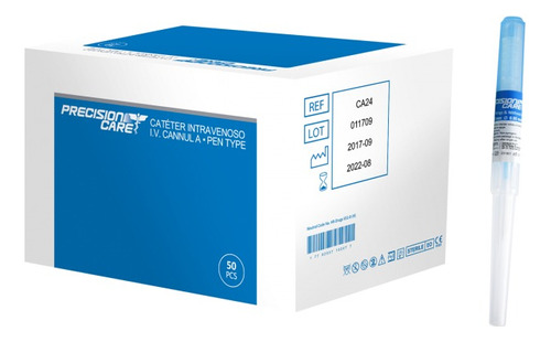 Catéter Intravenoso Caja X 50 Unidades 