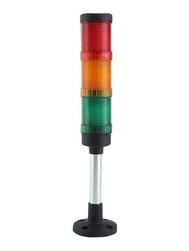 Baliza Modular Rojo-amarillo-verde 50mm C/alarma Gqele